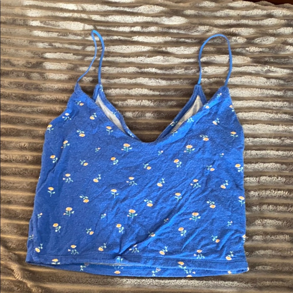 Pacsun floral tank top